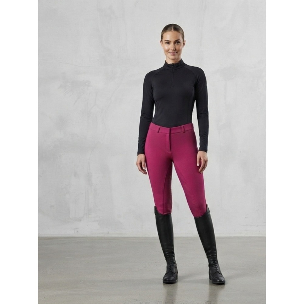 Horze Equestrian Pink Full Seat Silicone Grip Horse Riding Breeches‎ Size 34
